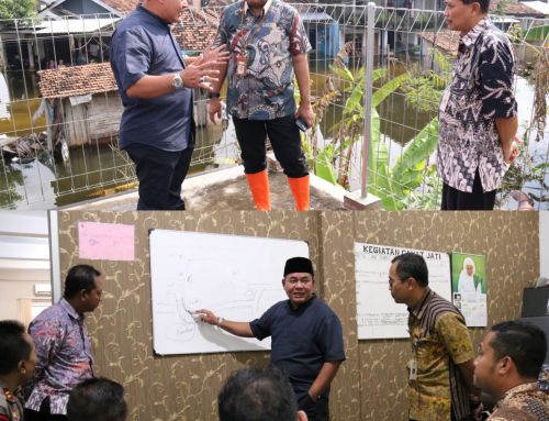 Minimalisir Banjir, Ketua DPRD Kudus Tinjau Pompa Penyedot Air